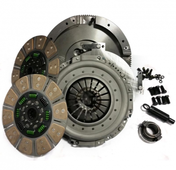 Valair Quiet Dual Disc Performance Clutch 650HP 1989-2003 Dodge 5.9L Cummins
